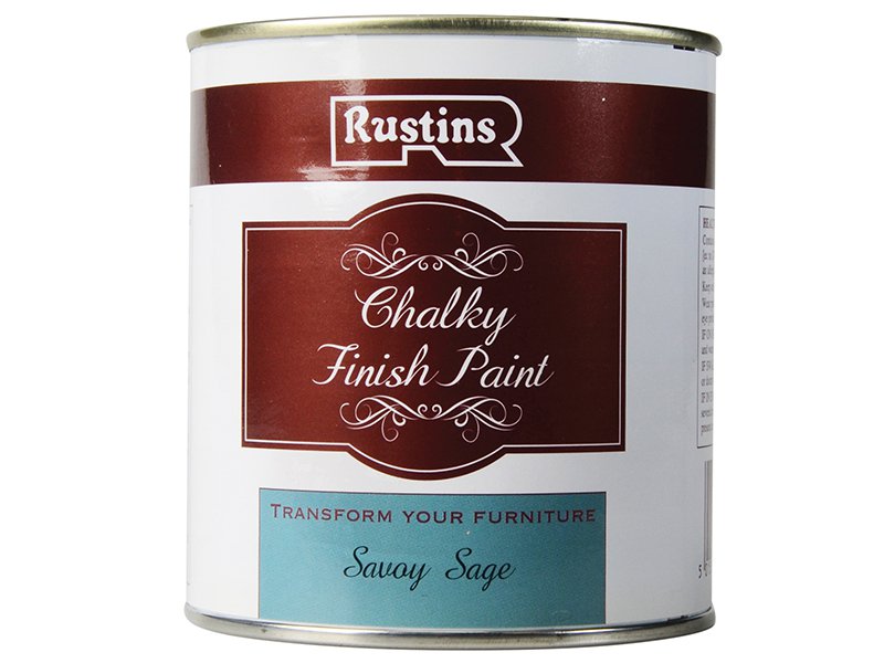 Rustins Chalky Finish Paint Savoy Sage 500ml Main Image