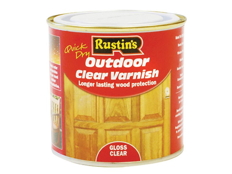 Rustins Exterior Varnish Clear Gloss 2.5 Litre Main Image