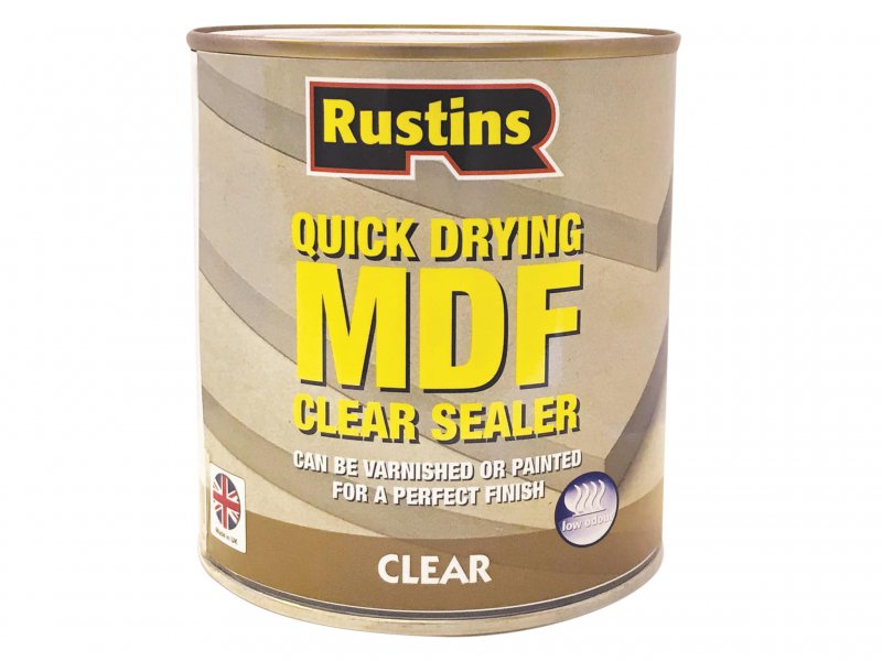 Rustins Quick Dry MDF Sealer Clear 250 ml Main Image