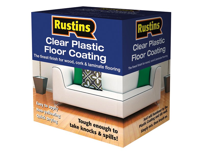 Rustins Plastic Floor Coating Kit Gloss 4 Litre Main Image