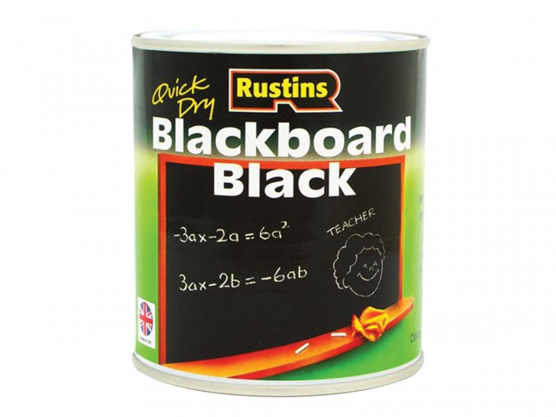 Rustins Quick Dry Blackboard Black 100ml Main Image