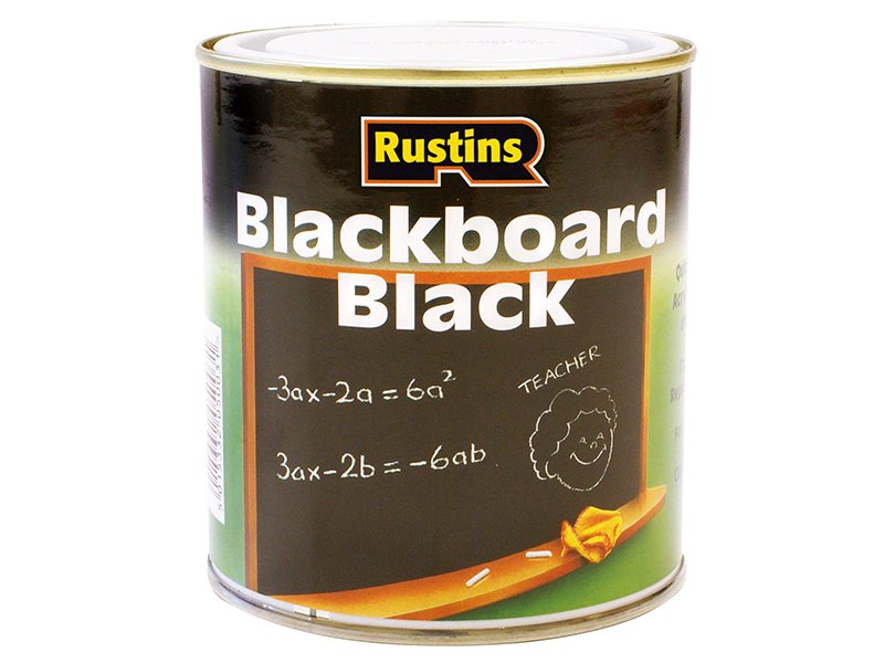 Rustins Quick Dry Blackboard Black 500 ml Main Image