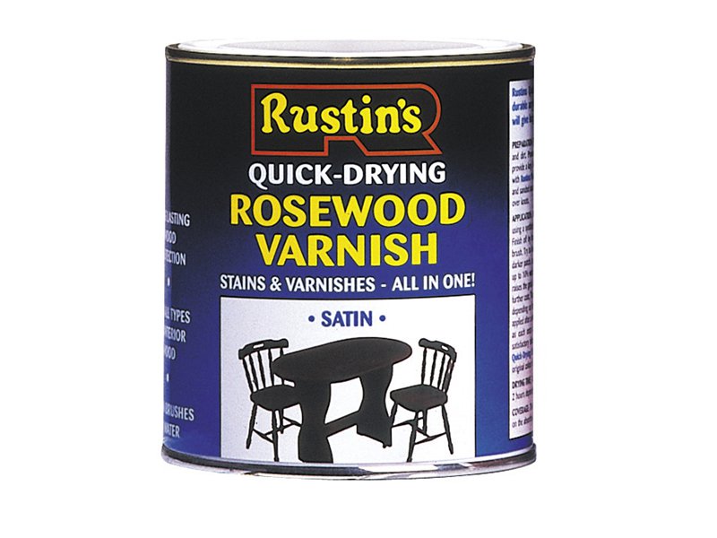 Rustins Quick Dry Varnish Satin Antique Pine 250 ml Main Image