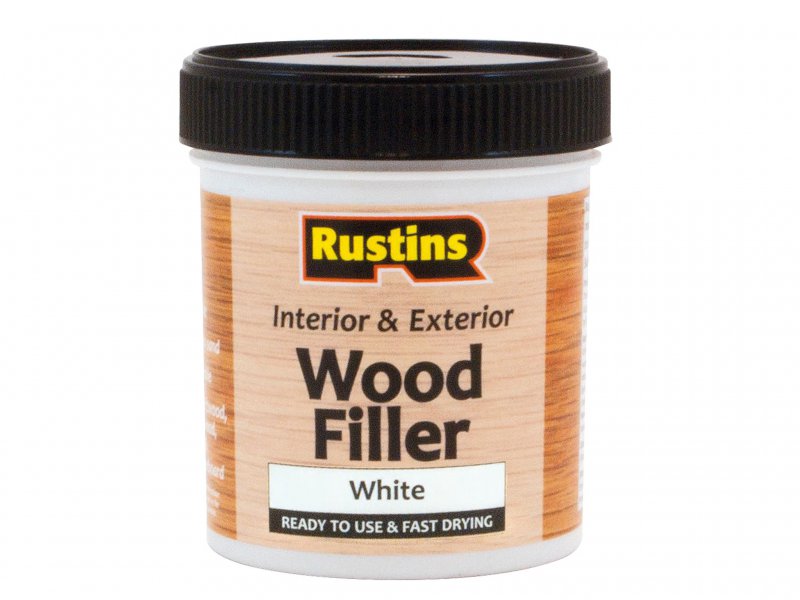 Rustins Acrylic Wood Filler White 250ml Main Image