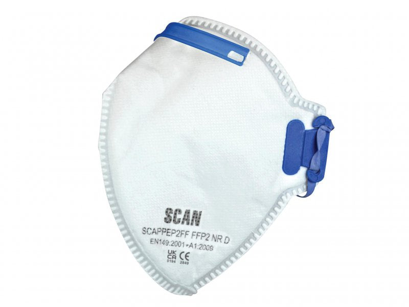 Scan Fold Flat Disposable Mask FFP2 Protection (3) Main Image