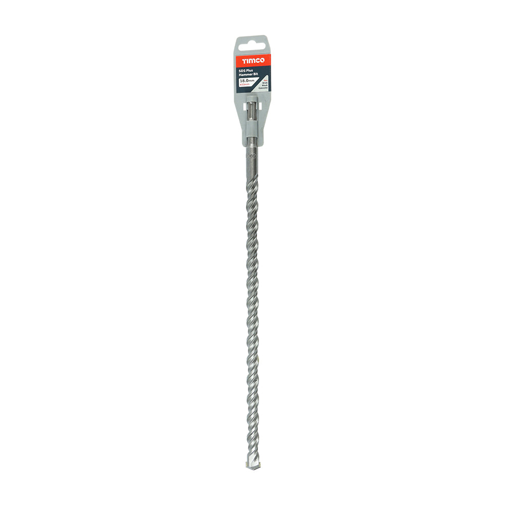 SDS Plus Hammer Bit 18 x 450mm