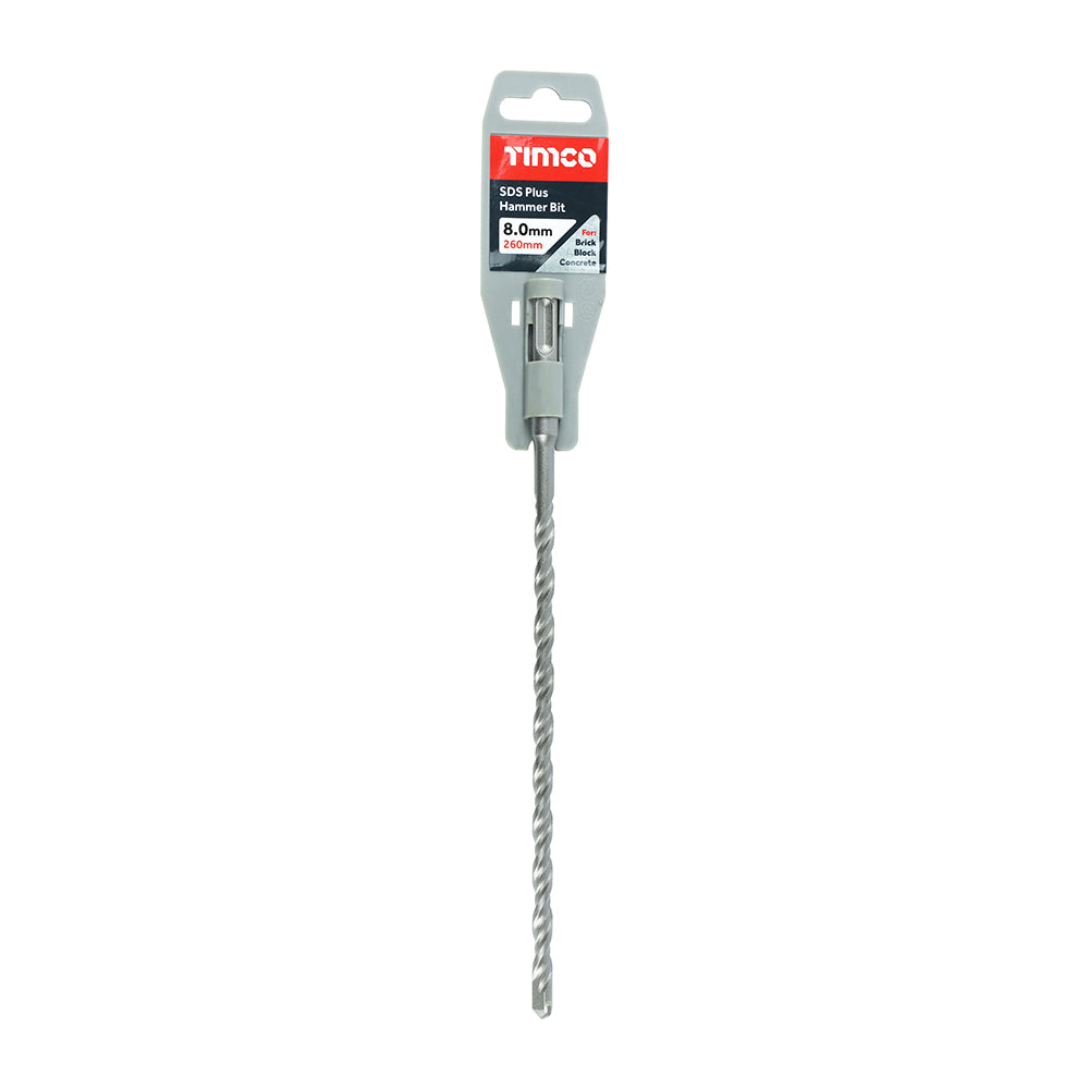 SDS Plus Hammer Bit 8.0 x 260m (1 EA)