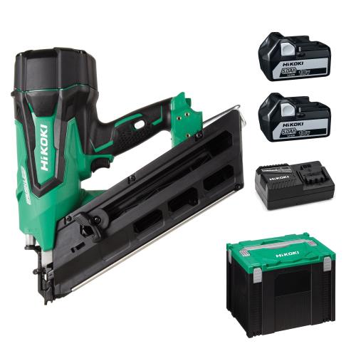 HiKOKI NR1890DCAJPZ Framing Nailer 18V 2 x 5.0Ah Li-ion