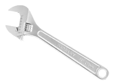 STANLEY Hand Tools Metal Adjustable Wrench 250mm (10in)