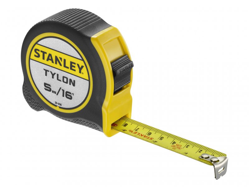 STANLEY® Hand Tools Tylon Pocket Tape 5m/16ft (Width 19mm) Carded Main Image