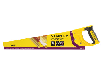 STANLEY Hand Tools Sharpcut Handsaw 500mm (20in) 11 TPI
