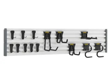 STANLEY Hand Tools Track Wall System Starter Kit, 20 Piece