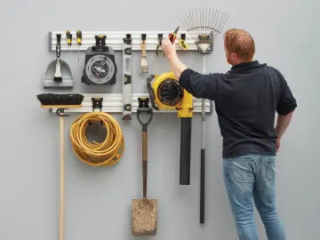 STANLEY Hand Tools Track Wall System Starter Kit, 20 Piece