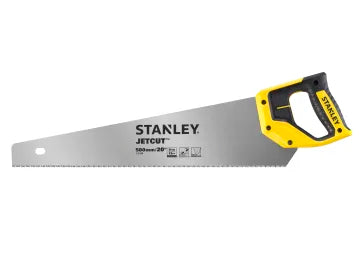 STANLEY Hand Tools Jet Cut Fine Handsaw 500mm (20in) 11 TPI