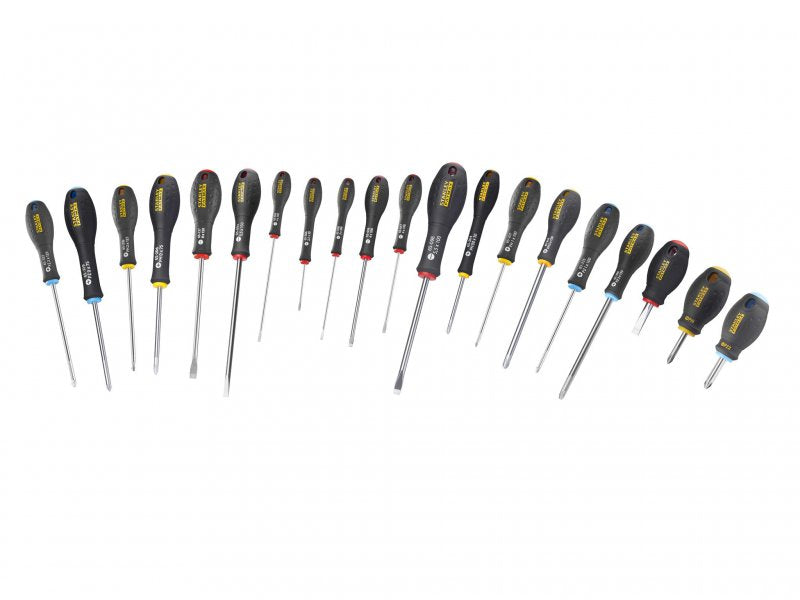 STANLEY FATMAX 8 Piece Screwdriver Set - Parallel, Flared, & Phillips Tips, Chrome Vanadium Steel