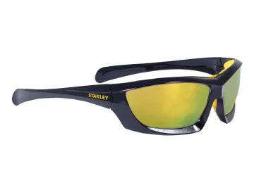 STANLEY Hand Tools SY180-YD Full Frame Protective Eyewear - Yellow Mirror