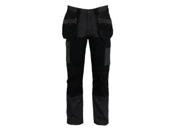 STANLEY Clothing Dixon Slim Fit Trousers Grey/Black Waist 32in Leg R
