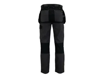 STANLEY Clothing Dixon Slim Fit Trousers Grey/Black Waist 34in Leg R