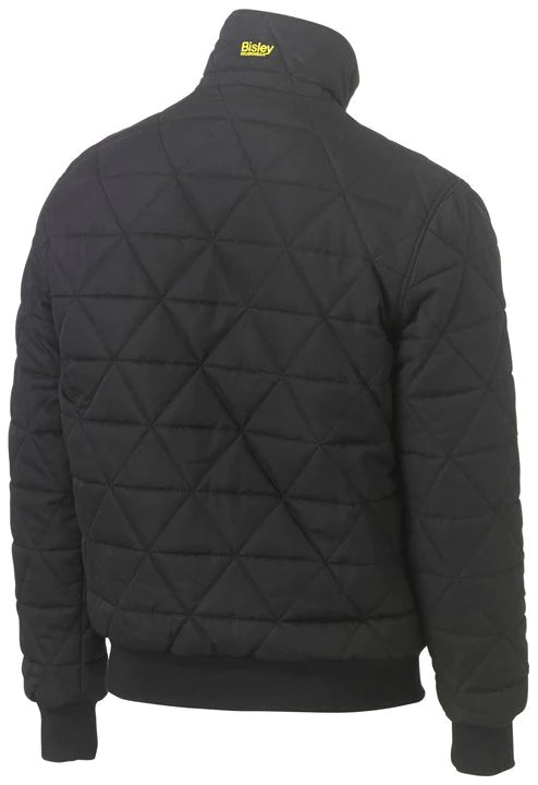 BISLEY DIAMOND QUILTED BOMBER JACKET (LARGE)