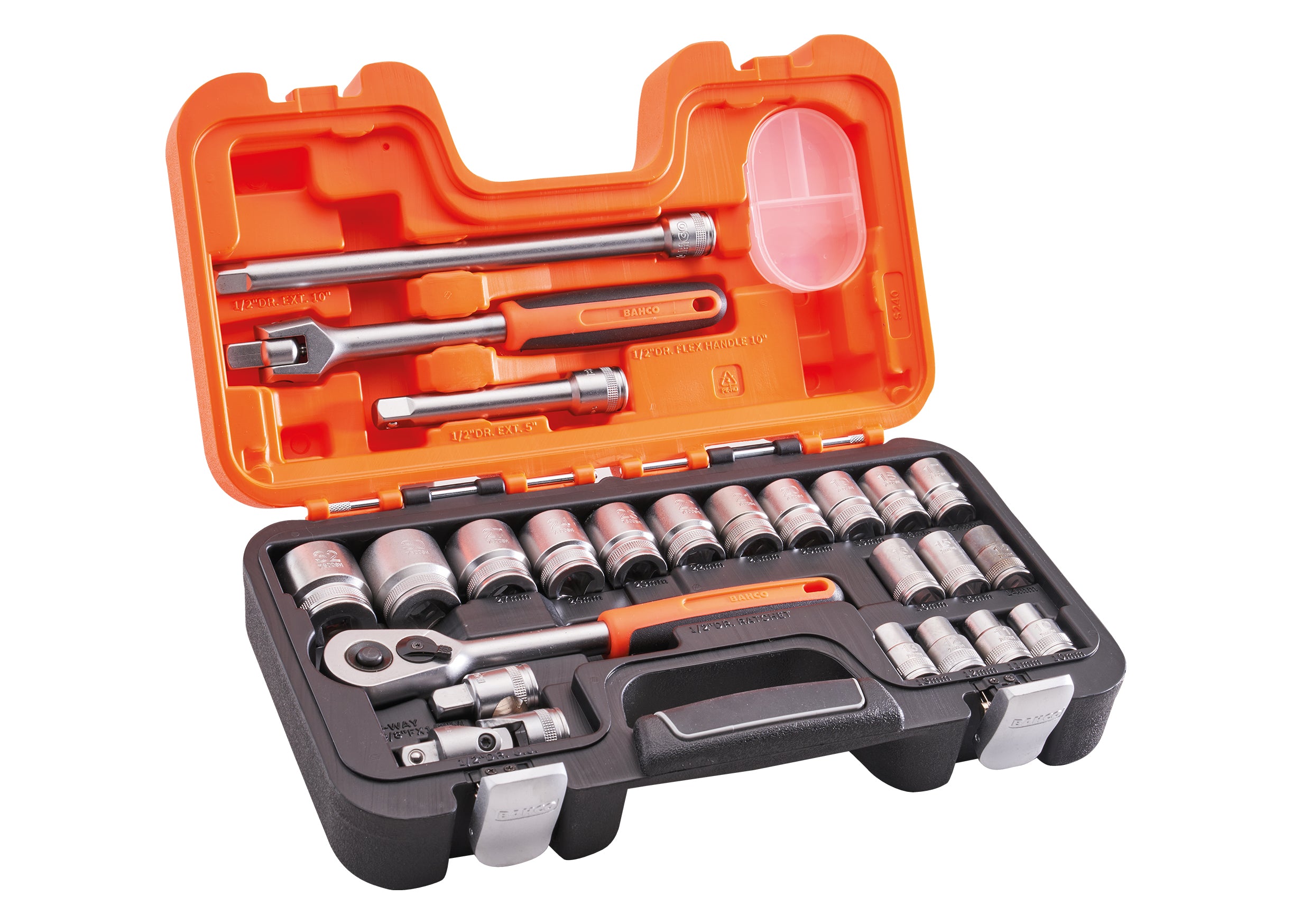 XMS Bahco 24 Piece 1/2in Drive Socket Set