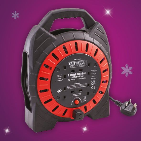 XMS Faithfull 10m Cable Reel