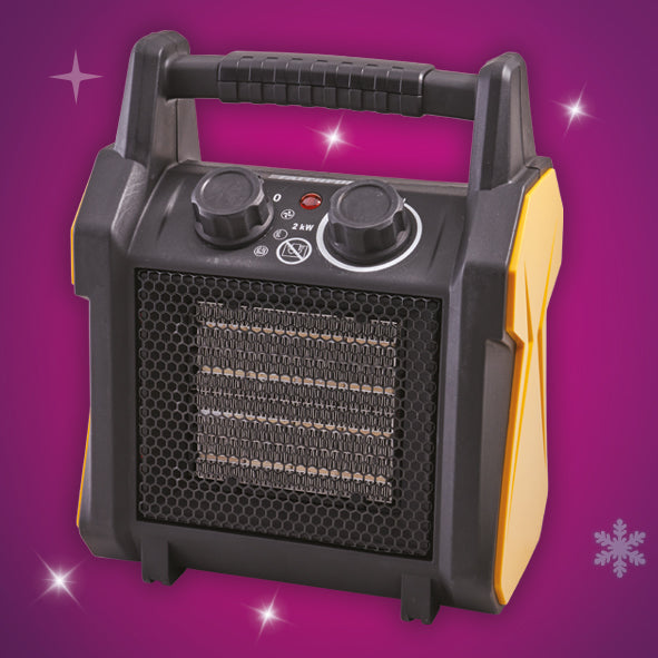 XMS Faithfull 2Kw Ceramic Fan Heater