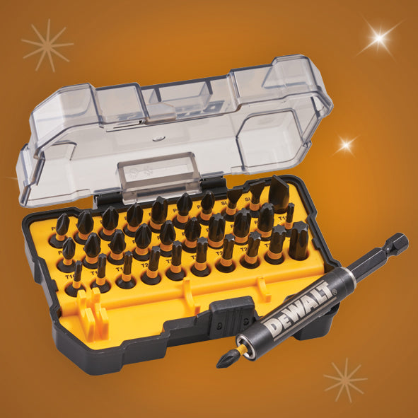 XMS DEWALT 32 Piece FlexTorq Impact Bit Set