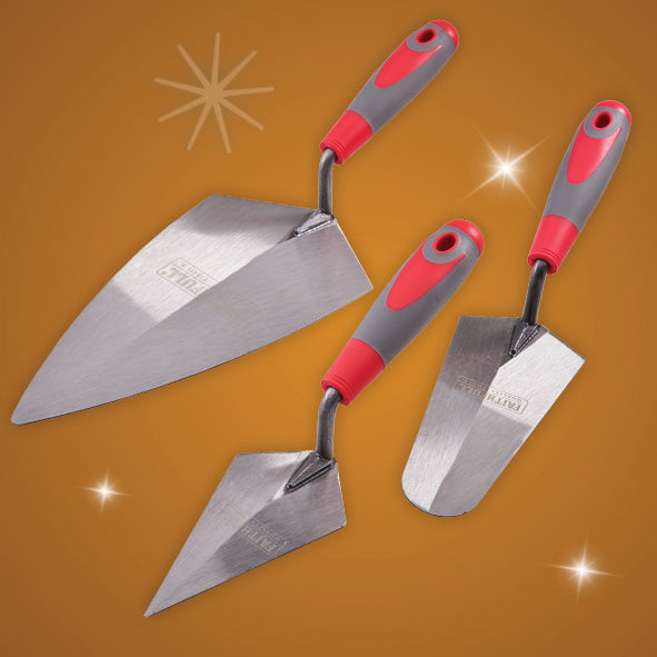 XMS Faithfull 3 Piece Trowel Set