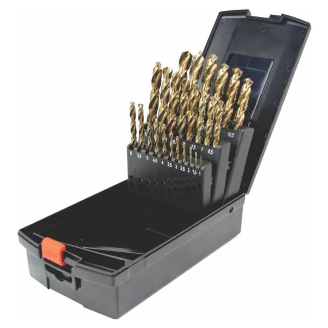 PTI HSS COBALT DRILL SET - 25 PIECE