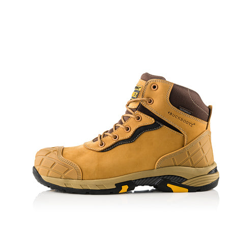 BUCKLER BOOT TRADEZ BLITZ SAFETY BOOT HONEY S3 SRC Size 11