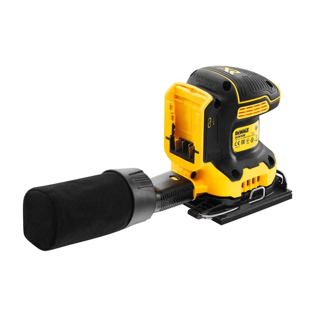DEWALT DCW200N XR Brushless 1/4 Sheet Palm Sander 18V - Body Only