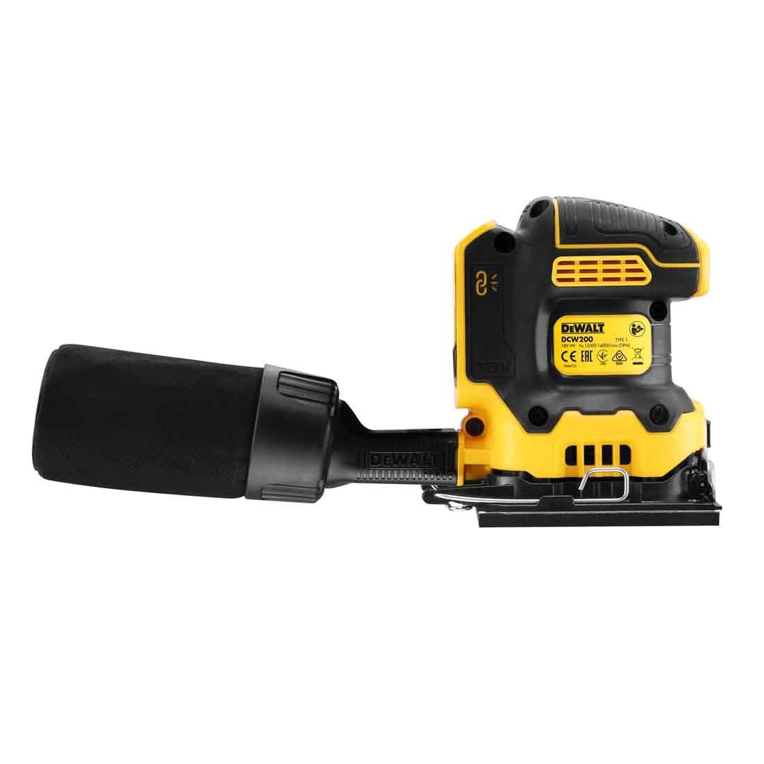 DEWALT DCW200N XR Brushless 1/4 Sheet Palm Sander 18V - Body Only