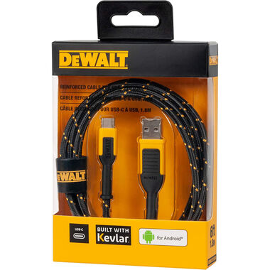 Dewalt Type C To USB-A Cable - 6ft