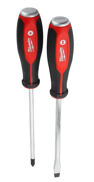 Milwaukee Tri-lobe Demolition Screwdriver Set - 2pcs