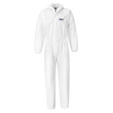 Portwest ST40 - BizTex Microporous Coverall Type 5/6 White Medium