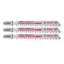 T144DHM Bosch Expert Fast Hardwood Jigsaw blade (Pack of 3)