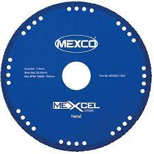 Mexco MEXCEL11522 115mm Metal Cutting Blade Xcel Grade 22.23mm Bore