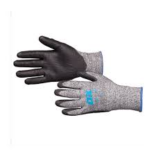 Cut Resistant PU Grip Gloves