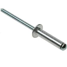 JRP 4.8 x 25mm Alu/Steel Dome Peel Rivets (250)