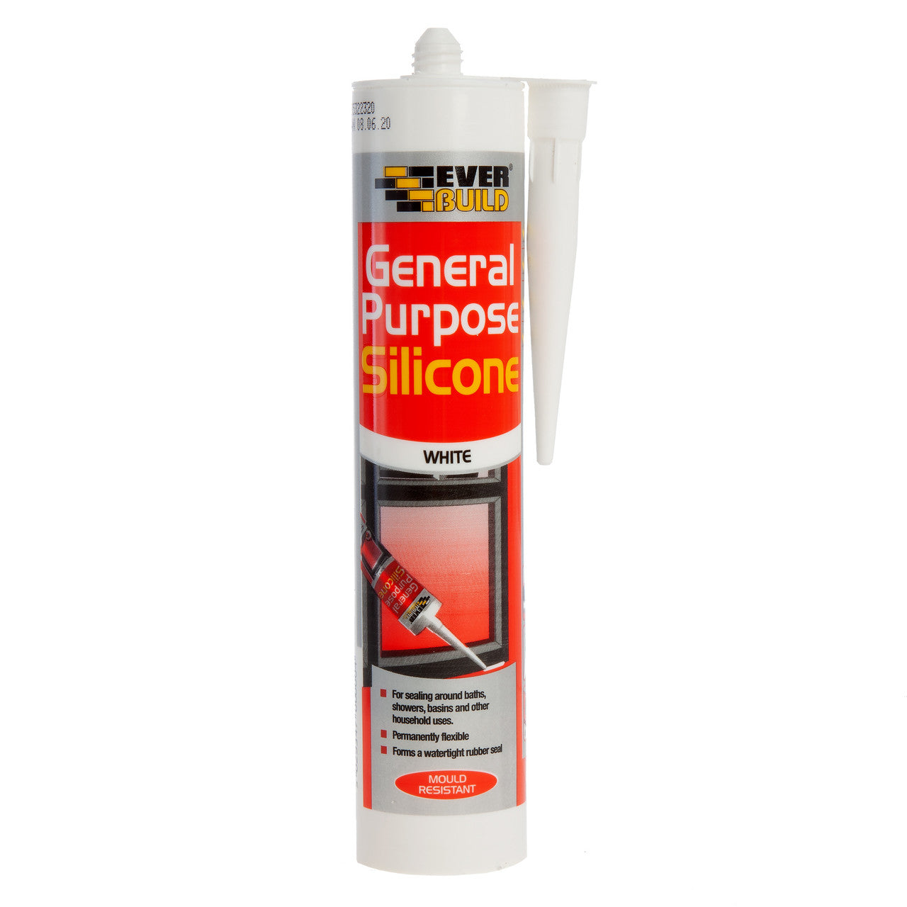 Everbuild GPSWE General Purpose Silicone - White C3 - 280ml