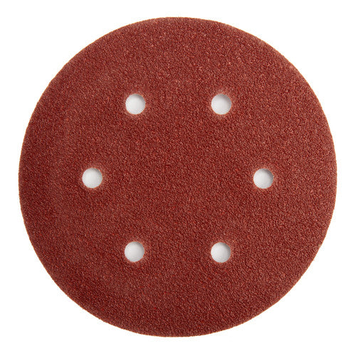 HOOK & LOOP DISC 150mm x 60g - 6 HOLES