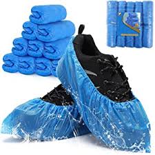 Blue overshoes - Box 100