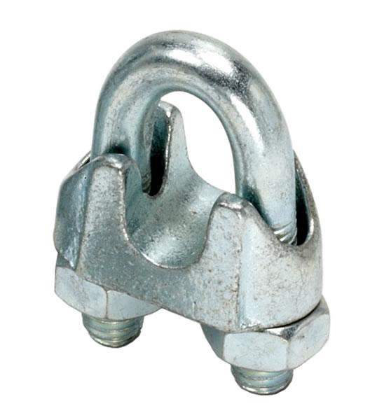 Wire Rope Grips - Zinc Plated (1/2 ) 12mm (Bag 20)