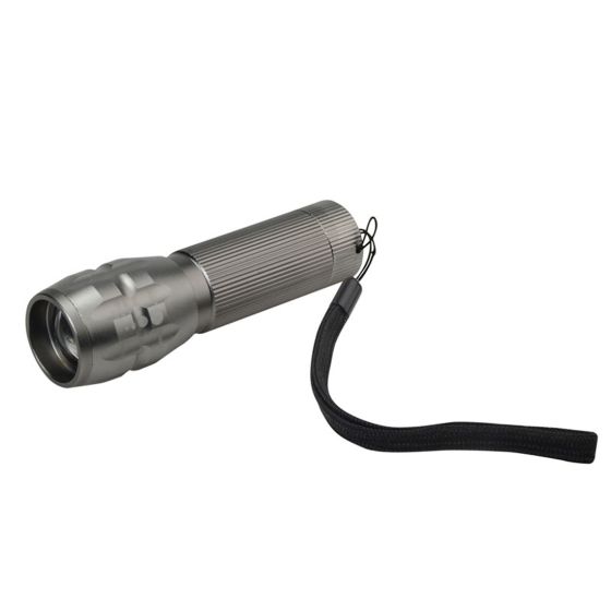Lighthouse Elite Focus Torch 3 Function (Silver)