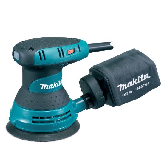 Makita BO 5031 110 Volt 125mm Random Orbit Sander - United Fixings