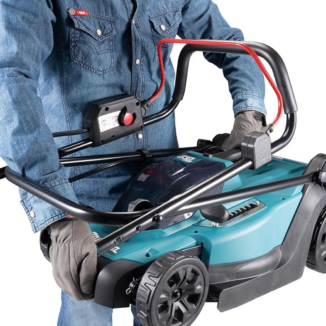 Makita DLM330RT LXT Cordless Lawnmower 33cm - inc 1 x 18v 5.0Ah Li-ion Battery & Charger