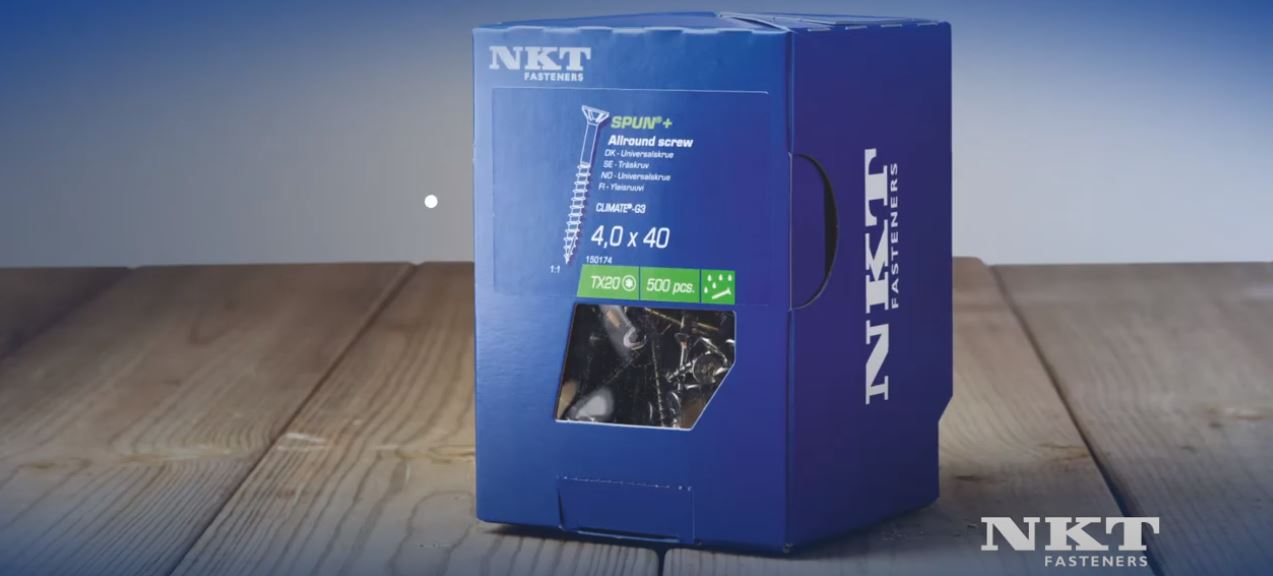 NKT Spun+ TX Wood Screws 5 x 70mm (Box 200)