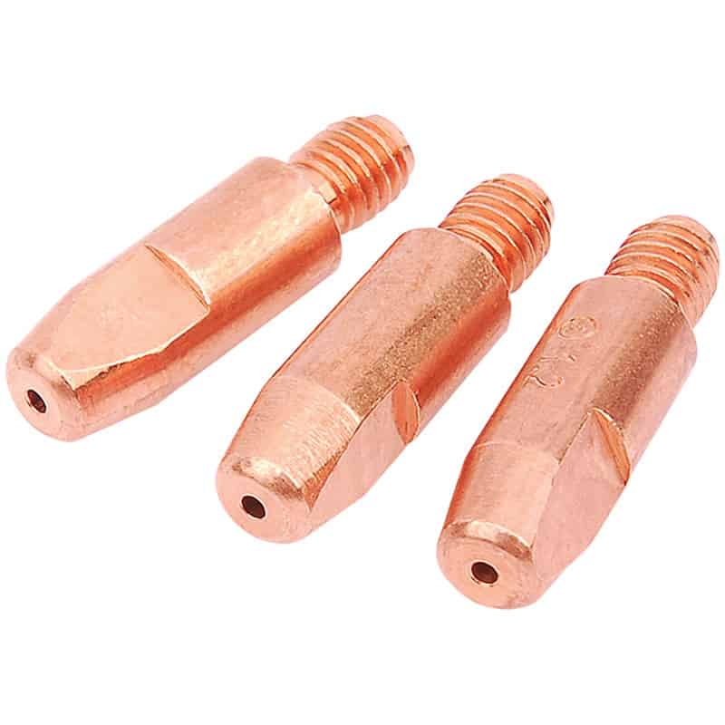 Welding Contact Tip - 1.0MM 180A M6 (Pack 50)