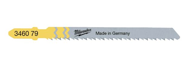 Milwaukee Jigsaw Blade 75 x 2.5mm T 101 BR  - 5pcs