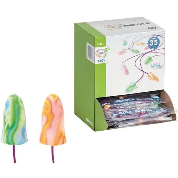 Moldex 7801 ear plugs box of 200 pairs
